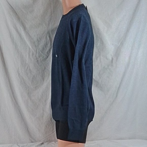 Men's Van Heusen Essential Crew Neck Sweater - Navy - M - NWT - Picture 4 of 4